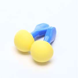 7000127178 321-2100 E-A-R EXPRESS Pod Plugs Earplugs 321-2100, Uncorded, Blue Grips, Pillow Pack, 400 Pair/Case