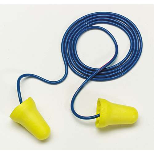 7000127211 312-1222 E-A-R E-Z-Fit Earplugs 312-1222, Corded, Poly Bag, 2000 Pair/Case