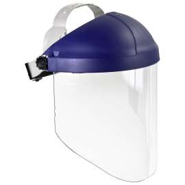 7000127244 82783-00000 Ratchet Headgear H8A, 82783-00000, with Clear Polycarbonate Faceshield WP96 5 EA/Case