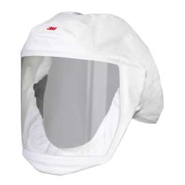 7000127428 S-133L-5 Versaflo Headcover with Integrated Head Suspension, S-133L-5, White, Medium/Large, 5 EA/Case