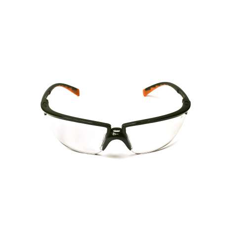 7000127535 12261-00000-20 Privo Protective Eyewear 12261-00000-20 Clear Anti-Fog Lens, Black Frame 20 EA/Case