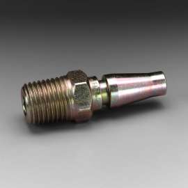 7000130791 W-3186-2 Versaflo Plug W-3186-2, 1/4 in Body Size, 1/4 in MPT Schrader, 2 ea/Case