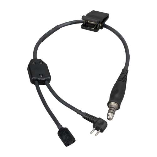 7000141070 FL6AF PELTOR Left Side Boom Harness, NATO Wiring, FL6AF, 10 EA/Case