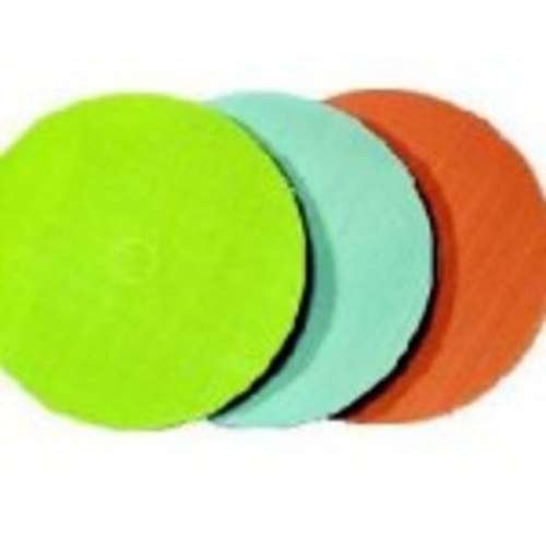 7000144552 Trizact™ PSA Film Disc 268XA, A35 3MIL, Green, 6 in x NH, Die 600Z