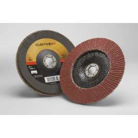 7000148192 Cubitron™ II Flap Disc 967A, 80+, T29, 7 in x 7/8 in, 5 ea/Case