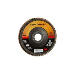 7000148198 Cubitron™ II Flap Disc 967A, 60+, T29, 5 in x 7/8 in, 10 ea/Case