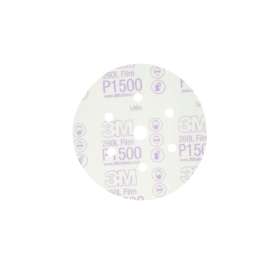 7010290267 Hookit™ Red Finishing Film Abrasive Disc 260L, 01133, 6 in, Dust Free, P1500, 25 discs per carton, 4 cartons per case