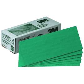 7010294427 Green Corps™ Production™ Resin Sheet, 02225, 80 grade, 3 2/3 in x 9 in, 100 sheets per carton, 10 cartons per case