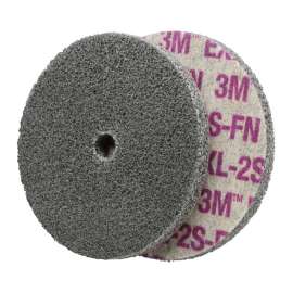 7010294880 Scotch-Brite™ EXL Unitized Wheel, XL-UW, 3S Fine, 5 in x 1/2 in x 1/4 in, SPR 17687A, 10 ea/Case