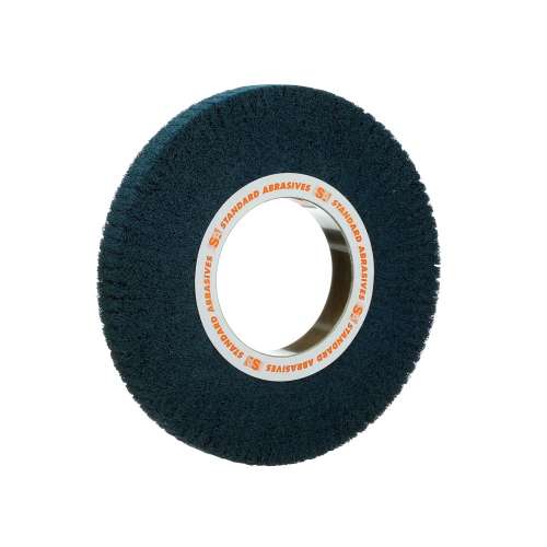 7010295018 Standard Abrasives™ Buff and Blend Flap Brush 875373 12 in x 1-3/16 in x 5 in A/O VFN Hard Density, 2 ea/Case