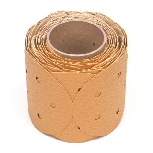 7010298815 Stikit™ Paper Disc Roll 363I, 5 in x NH, 5 Hole, 80 F-weight, D/F, Die 500FH, 100 Discs/Roll, 4 Rolls/Case