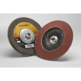 7010300289 Cubitron™ II Flap Disc 967A, 60+, T29 Quick Change, 7 in x 5/8"-11, 5 ea/Case