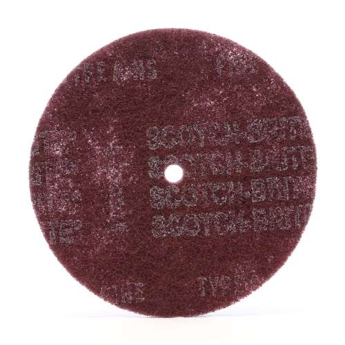 7010300784 Scotch-Brite™ High Strength Disc, HS-DC, A/O Very Fine, 5 in x 1/2 in, 100 ea/Case