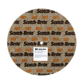 7010300796 Scotch-Brite™ SST Unitized Wheel, 6 in x 1/4 in x 1/2 in 5A FIN, 8 ea/Case