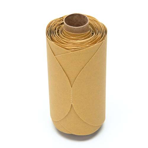 7010307638 Stikit™ Gold Disc Roll, 01194, 5 in, P180, 75 discs per roll, 12 rolls per case