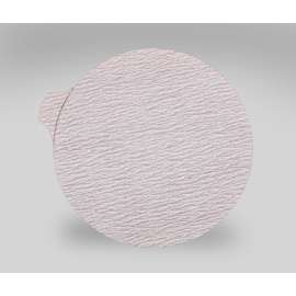 7010307659 Hookit™ Microfinishing Film Disc 268L, 60 Mic 3MIL, Type D, 6 in x NH, D/F 8HL, Die 600HY, 25/Bag, 500 ea/Case