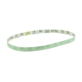 7010308186 Diamond Microfinishing Film Belt 675L, 30 Mic 5MIL, Green, 4 in x 98-1/2 in
