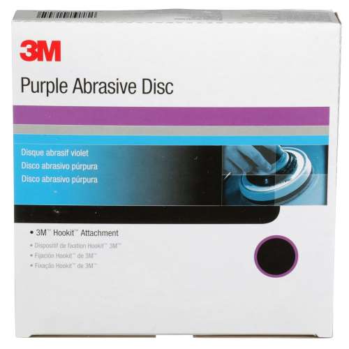7010308757 Purple Abrasive Disc, 30687, 6 in, 36E, 25 discs per carton, 4 cartons per case