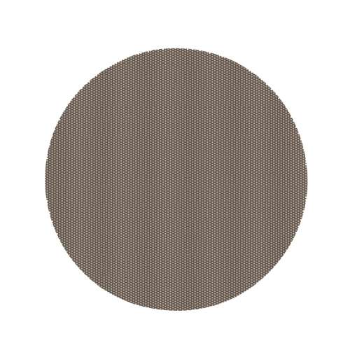 7010309452 Flexible Diamond QRS Cloth Disc 6002J, M20, Pattern 18, White, 3 in x NH, Die 300V, 5 ea/Case