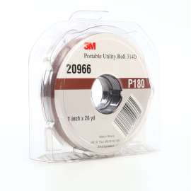 7010326034 Portable Utility Cloth Roll 314D, P180 J-weight, 1 in x 20 yd, 5 ea/Case