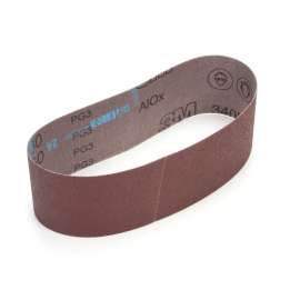 7010326277 Cloth Belt 340D, P120 X-weight, 3 in x 18 in, Film-lok, Single-flex, 10/Carton, 50 ea/Case