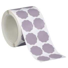 7010326622 Finesse-it™ PSA Film Disc Roll 464LA, A7 3MIL, 1-3/8 in x NH, Scallop, Die 143S, 500 Discs/Roll, 4 Rolls/Case