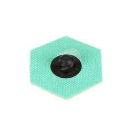 7010327518 Roloc™ Diamond Cloth Disc 674W, 120 Mesh, TR, 2 in, Die HX200, Hexagon
