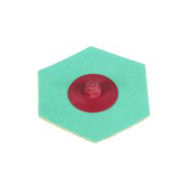 7010327519 Roloc™ Diamond Cloth Disc 674W, 220 Mesh, TR, 3 in, Die HX300, Hexagon