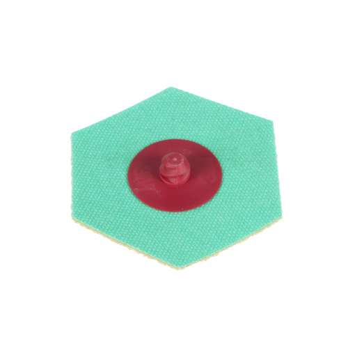 7010327519 Roloc™ Diamond Cloth Disc 674W, 220 Mesh, TR, 3 in, Die HX300, Hexagon
