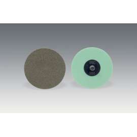 7010328310 Roloc™ Flexible Diamond Disc 6234J, M125, TR, Black, 3 in, Die R300V, 5 ea/Case