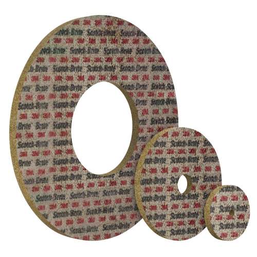 7010329878 Scotch-Brite™ Diamond Wheel 645DC, 6 in x 1 in x 1 in, 3 ea/Case