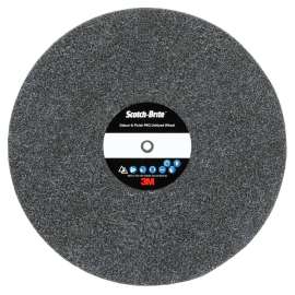 7010329983 Scotch-Brite™ Deburr & Finish Pro Unitized Wheel, DP-UW, 6C Medium+, 8 in x 1 in x 1/2 in, 2 ea/Case