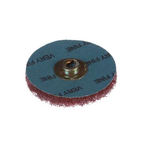 7010330622 Standard Abrasives™ Quick Change Buff and Blend HS Disc, 840322, A/O Very Fine, TSM, 2 in, 50/Carton, 500 ea/Case