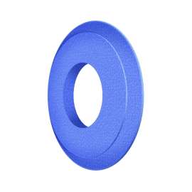 7010353566 Cubitron™II Vitrified Grinding Wheel 92VC T2SP-277x127-W12.7 93DA80/80 I11VP901-32M/S ANSI ZN8618 T242 N