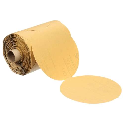 7010359427 Stikit™ Paper Disc Roll 210U, 5 in x NH P220 A-weight, 250 Discs/Roll, 4 Rolls/Case
