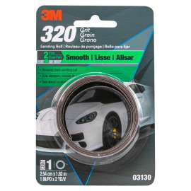 7010360489 Abrasive Cloth Sanding Roll, 03130, 1 in x 2 yd, extra fine, 10 rolls per case