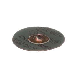 7010360668 Cubitron™ II Roloc™ Fibre Disc 987C, 80+, TSM, 3 in, Die RS300VM, 50/Carton, 200 ea/Case