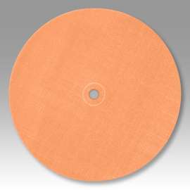 7010361004 Trizact™ Hookit™ Film Disc 268XA, A5 3MIL, Orange, 7 in x 3/8 in, Die 700FF, 50/Bag, 100 ea/Case