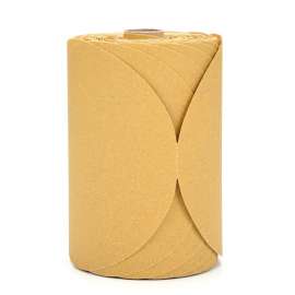 7010361693 Stikit™ Gold Disc Roll, 41995, 6 in, P100A, 125 discs per roll, 10 rolls per case