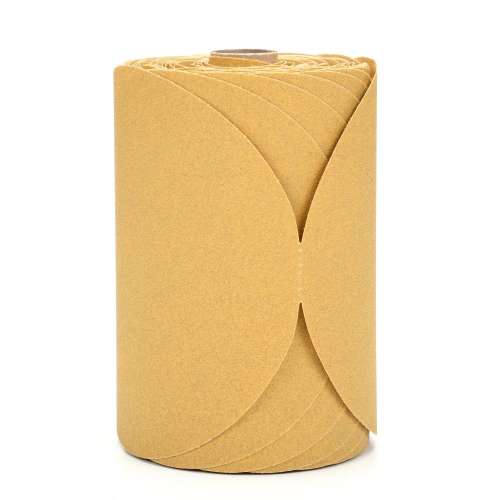 7010361693 Stikit™ Gold Disc Roll, 41995, 6 in, P100A, 125 discs per roll, 10 rolls per case