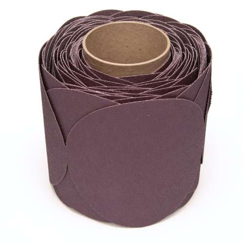 7010361697 Stikit™ Cloth Disc Roll 341D, P180 X-weight, 5 in x NH, 100 discs/roll, 4 rolls/Case