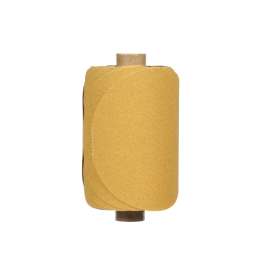 7010363058 Stikit™ Gold Disc Roll, 01198, 5 in, P80A, 75 discs per roll, 12 rolls per case