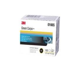 7010363758 Green Corps™ Stikit™ Production Disc Dust Free, 01665, 5 in, 40, 100 discs per carton, 5 cartons per case