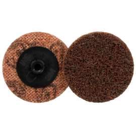 7010364510 Scotch-Brite™ Roloc™ Surface Conditioning Disc, SC-DS, A/O Coarse, TS, 2 in, 50/Carton, 200 ea/Case