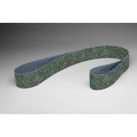 7010364701 Scotch-Brite™ Surface Conditioning Low Stretch Belt, SC-BL, SiC Super Fine, 2 in x 132 in, 5 ea/Case