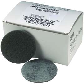 7010364771 Scotch-Brite™ Surface Conditioning Disc, SC-DH, 07507, SiC Super Fine, 3 in x NH, 25/Carton, 100 ea/Case