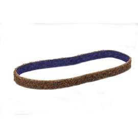 7010364773 Scotch-Brite™ Surface Conditioning Low Stretch Belt, SC-BL, SiC Very Fine, 1 in x 132 in, SPR 16905A, 10 ea/Case