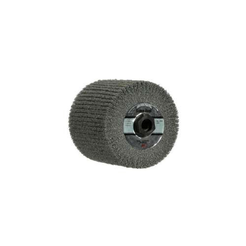 7010365686 Scotch-Brite™ Deburr & Finish PRO Finishing Flap Brush, 6C Medium+, 4- 1/2 in x 7-3/4 in x 1-1/4 in