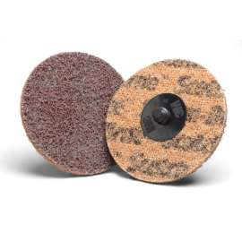 7010366047 Scotch-Brite™ Roloc™ Surface Conditioning Disc, SC-DR, A/O Coarse, TR, 4 in, 500 ea/Case