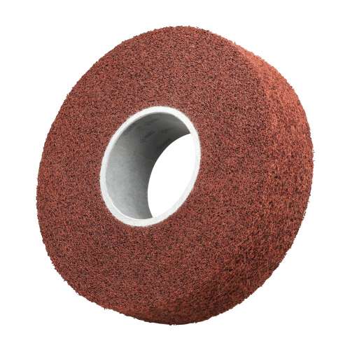 7010366066 Scotch-Brite™ Metal Finishing Convolute Wheel, MF-WL, 5A Coarse, 8 in x 2 in x 3 in, 2 ea/Case